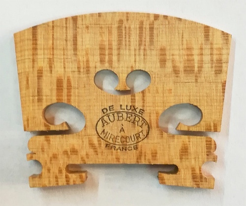 Puente De Violin 4/4 Aubert Mirecourt De Luxe Tratado  Maple