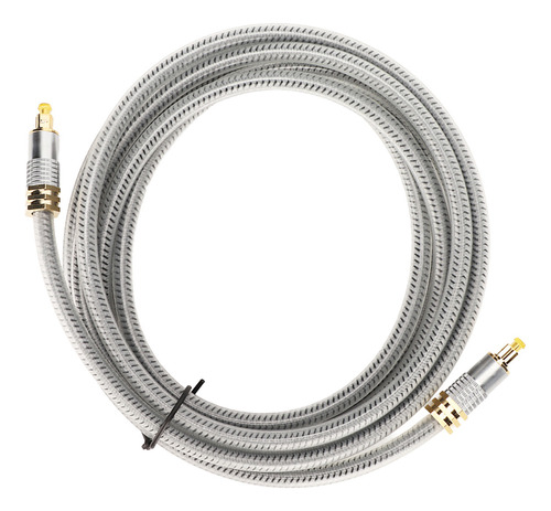 Cable De Fibra Óptica Profesional Chapado En Oro De 24 Quila