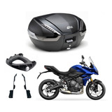 Kit Givi Bau V47nnt +suporte 6421fz+base M5 Tiger Sport 660 