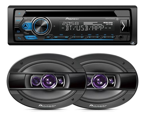 Cd Player Pioneer Deh-s4280bt iPhone Android + Falante 6x9