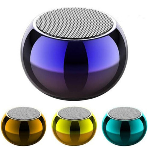 Caixinha Som 3w Amplificada Bluetooth Tws Metal Mini Speaker