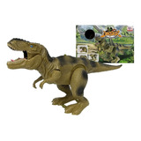 Juguete Dinosaurio Con Sonido Y Camina T Rex Babymovil