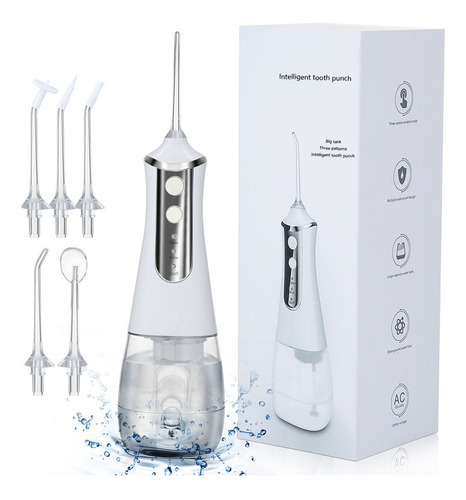 Irrigador Dental Oral Waterpik Con 5 Puntas De Chorro