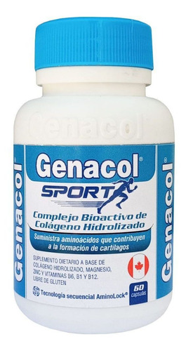 Genacol Sport Colágeno Hidrolizado Ideal Rendimiento Físico