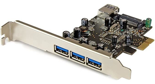 Startech. Com Tarjeta Pci Express Usb 3.0 De 4 Puertos 3 Ext