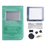 Carcasa Para Game Boy Pocket (gbp) Verde Fluor (clear)