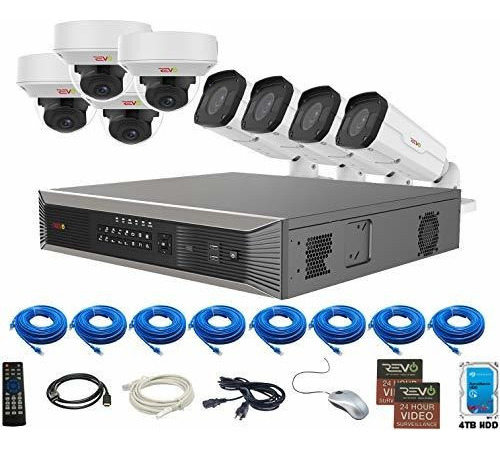 Revo America Ultra Plus 16 Ch. Sistema De Videovigilancia Hd