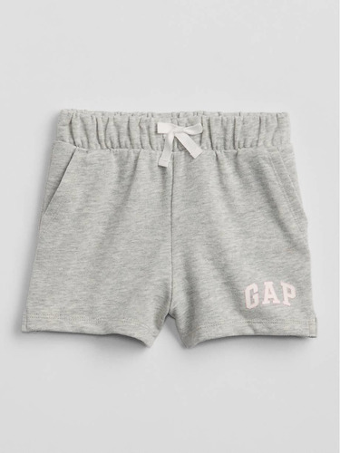 Short Logo Gap Toddler Girl Gris