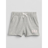 Short Logo Gap Toddler Girl Gris