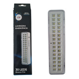 Luminária Emergência 30 Leds Ctb