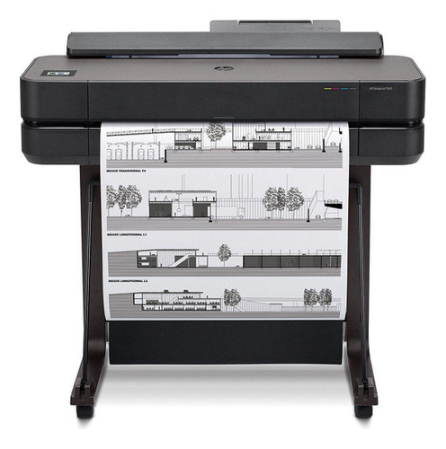 Impressora Plotter 24  Designjet T650 5hb08a Hp 24 Polegadas