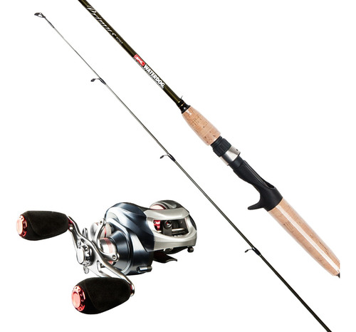 Combo Baitcasting Waterdog Primus 1,98 Mts Rival 108 