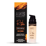Base Líquida Aines Beauty Real Match Extra Lasting Claro 18g