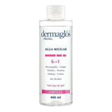 Dermaglos Agua Micelar 6 En 1 Desmaquillante X 400 Ml