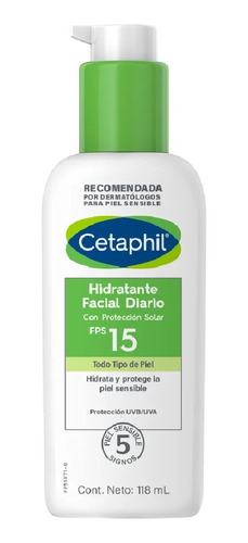 Cetaphlil Crema Hidratante Fps 15, 118ml