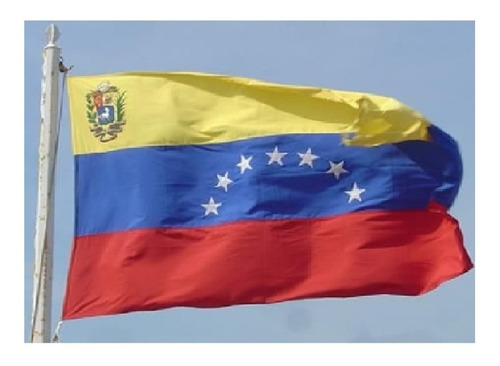 Bandera De Venezuela 7 Estrellas Medida Oficial 90cm X 150cm