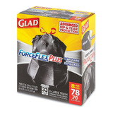 Glad Forceflex Bolsas Para Basura - 125l - 78/paq