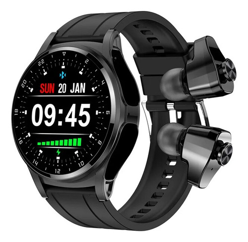 Audífonos Inalámbricos Smart Watch Gt66 Tws 2 En 1