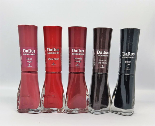 Kit Esmalte Dailus Coleção Queridinhos Magia 5 Und