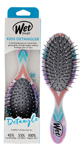 Cepillo Desenredante Para Niños Wet Brush - Chevron 1 Pieza