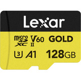 Tarjeta Micro Sd Lexar 128gb Professional Gold, Uhs-ii, C10,