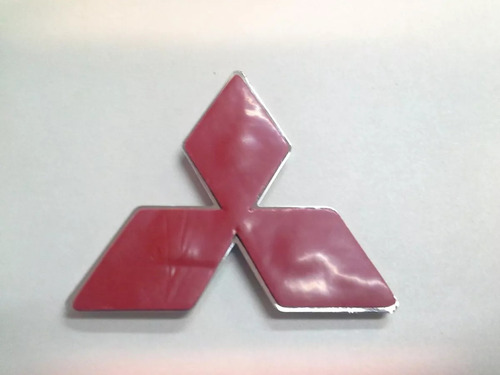 Insignia Mitsubishi Roja 6,1 Cm X 5,2 Cm Foto 3