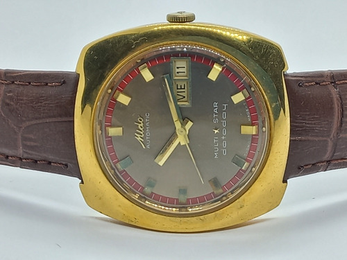 Reloj Vintage Mido Multi Star Automático 70s No Bulova Tisso