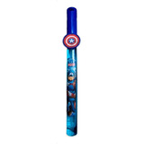 Burbujero Gigante Captain America 38cm Avengers Color Azul