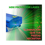 Proyector Laser Luz Led Audioritmico Color Figuras + Tripie