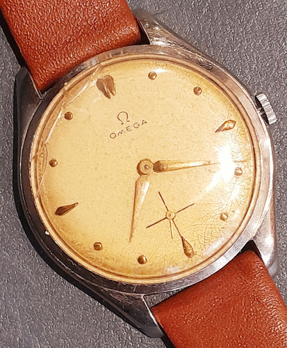 Omega 2505-31 38 Mm Cuerda Manual Reloj Art Deco