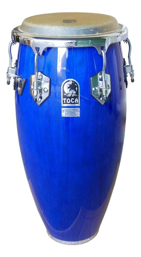 Toca Tumbadora 12 1/2  Custom Deluxe Color Azul 4612-1/2bw