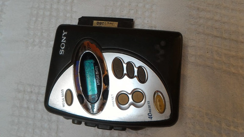 Walkman Sony Radio Casette Stereo Am Fm Digital Usado 