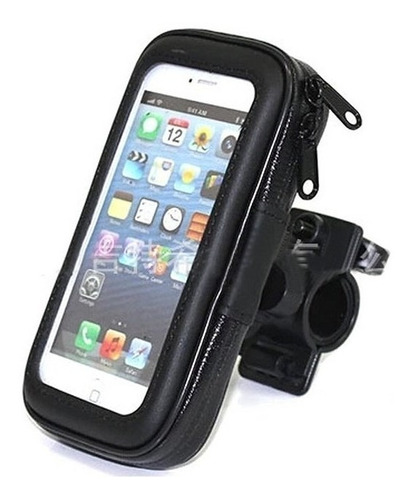 Soporte Funda Porta Gps Celular Moto Bici Impermeable 