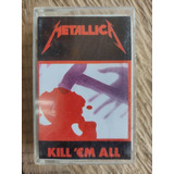 Cassette Metallica - Kill Em All - 1995 Polygram Colombia 