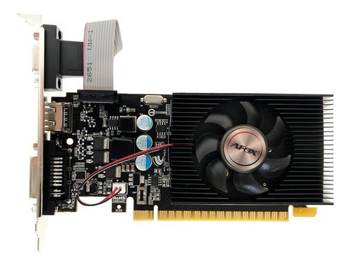 Placa De Vídeo Nvidia Afox  Geforce 600 Series Gt 610 Af610-2048d3l5 2gb
