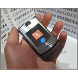 Celular Motorola V3i De Chip & Cartão Memoria Usado  Antigo 