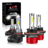 Kit De Focos Led Para Dodge Caliber 2007-2009 De Luz Alta Y