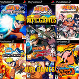 Coletânea 7 Jogos Naruto - Ps2