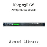 Sonidos Sysex Para Korg 03rw (03r/w)