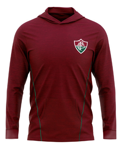 Camisa Fluminense Inverno Manga Longa Vinho Oficial