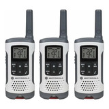 Radio De Comunicación Motorola Walkie Talkie T260mc, 3 Unid
