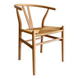 Sillas Wishbone Color Natural Nórdicas Hans Wegner