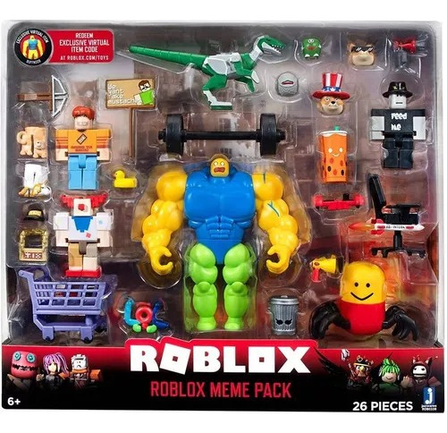 Roblox Fig Pack C/acc + Cod Virtual Int Rob0180 Orig