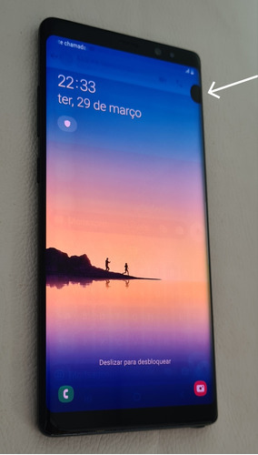 Samsung Galaxy Note 8 64gb Preto Sm-n950f Usado (c Detalhes)