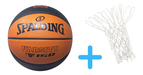 Balón Baloncesto Spalding Tf-150 Basketball # 7 + Malla