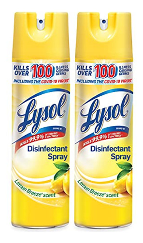 Limpiadores De Calzado  Spray Desinfectante Lysol, Spray Des