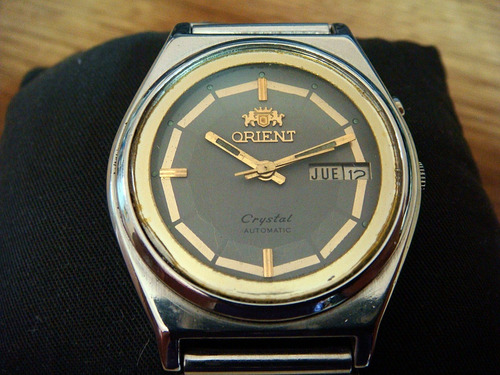 Reloj Orient Automatic Made In Japan Dial Color Gris