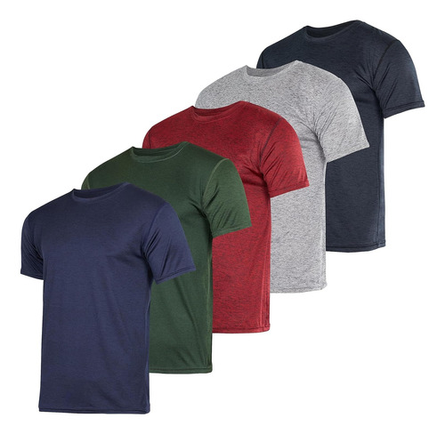 Remeras Lisas Algodon Pack X 5 Envio Gratis!  Elegi Colores