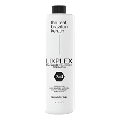 Alisado Lix Plex 2 En 1 Real Braazilian 1 L | MercadoLibre