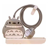 Protector De Cargador Y Cable Para iPhone Tipo C Totoro